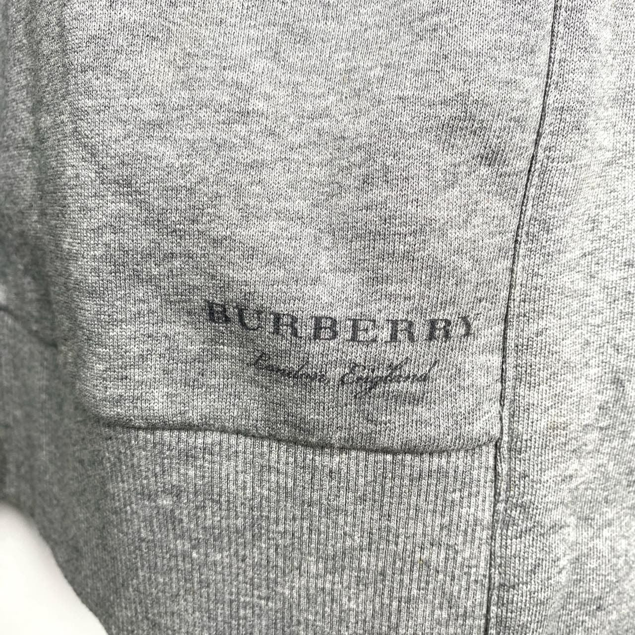 Burberry Grey Hooded Zipper Cape Coat 68×166cm Grade A 98% New