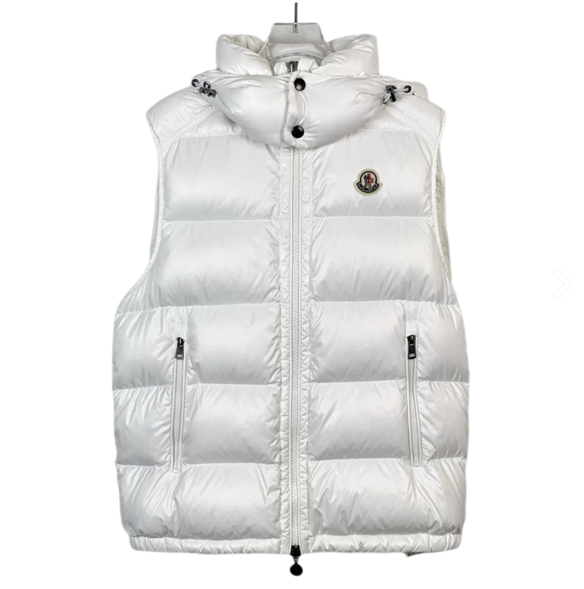 Moncler Hooded Down Vest Jacket