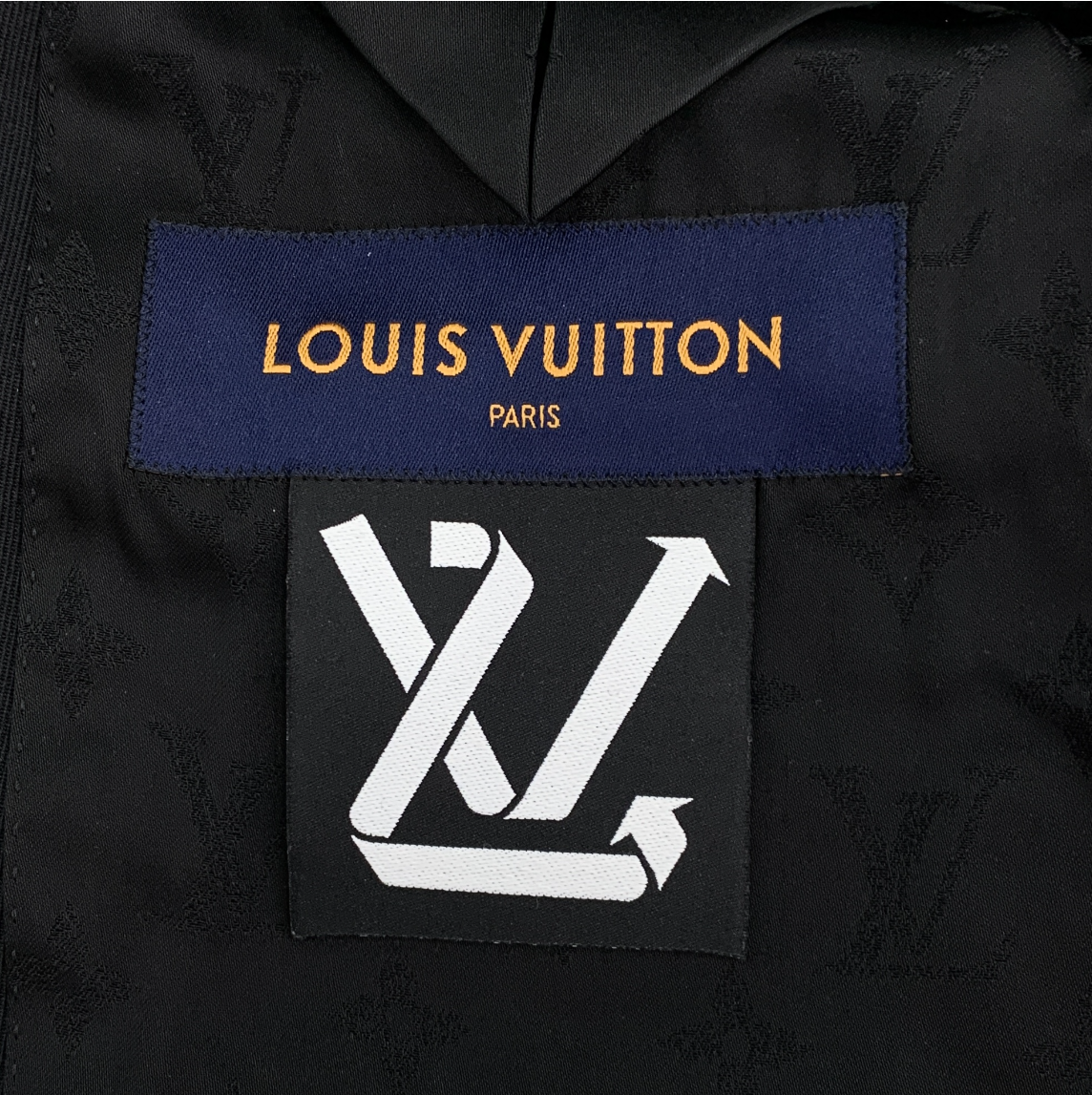 Louis Vuitton Black Blazer with Button Detailing