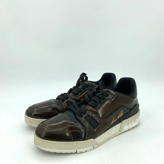 Louis Vuitton Men's Leather Lace-Up Sneakers