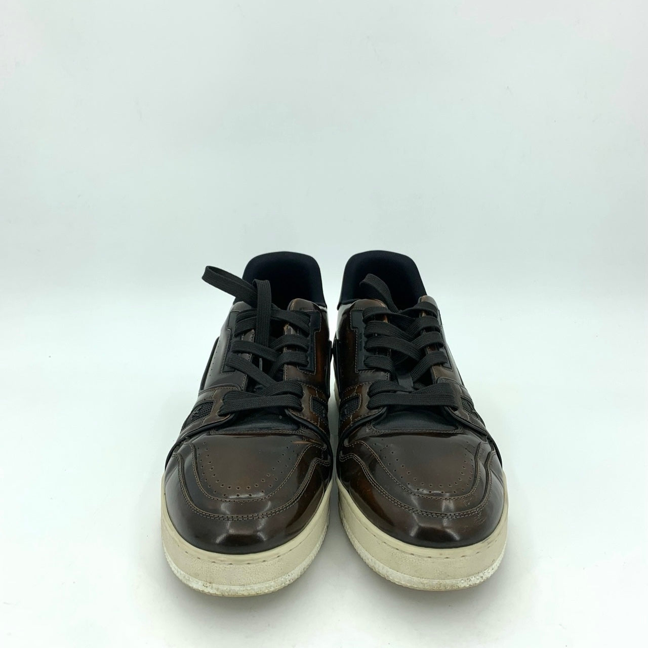 Louis Vuitton Men's Leather Lace-Up Sneakers