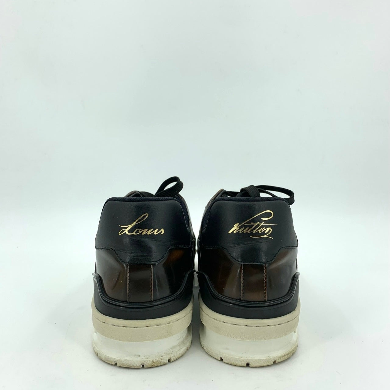 Louis Vuitton Men's Leather Lace-Up Sneakers