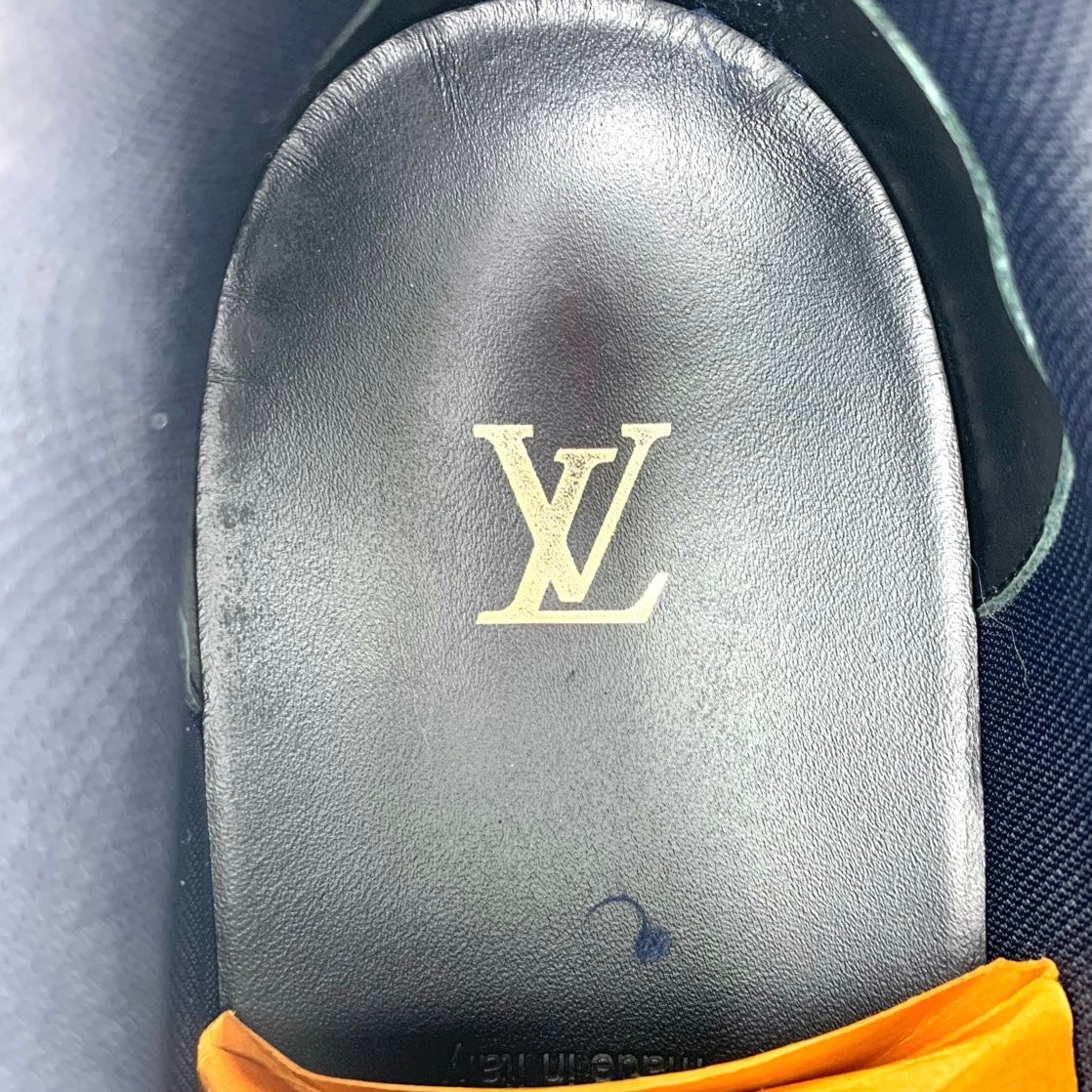 Louis Vuitton Men's Leather Lace-Up Sneakers