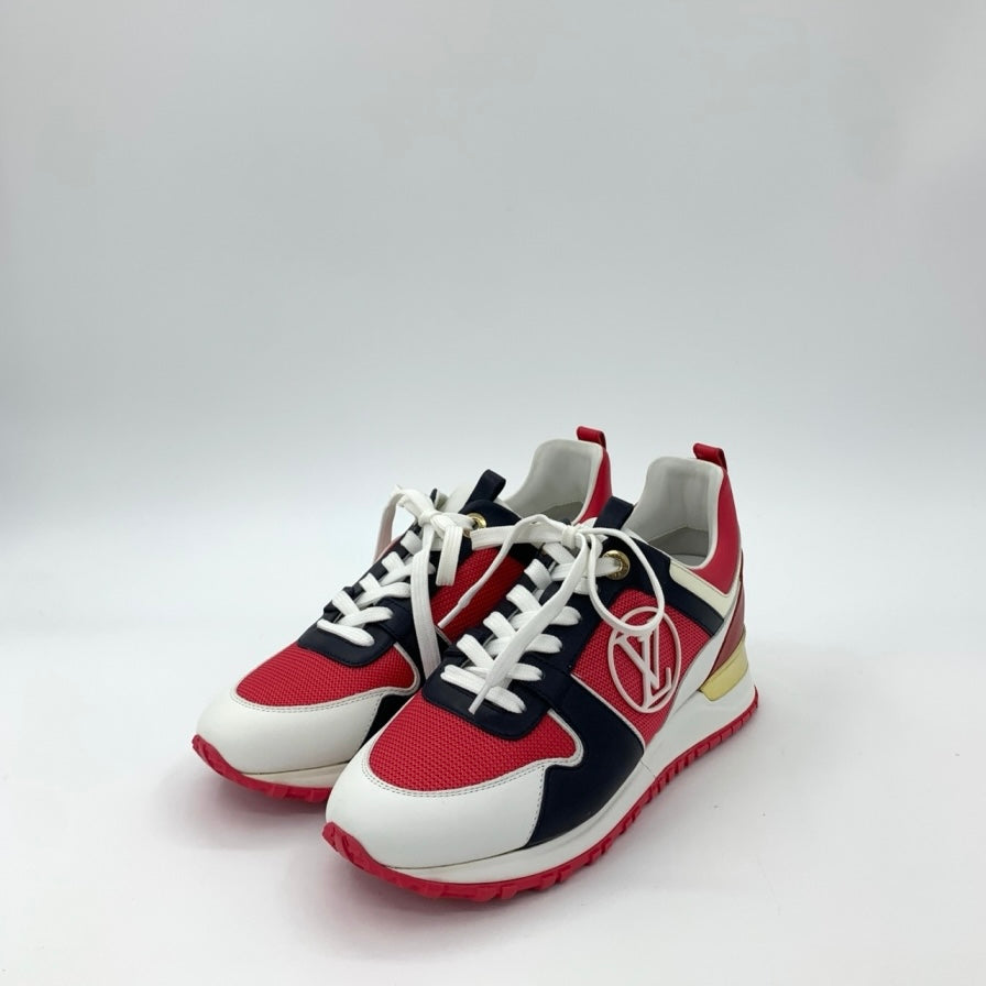 Louis Vuitton Logo Colorblock Lace-Up Sneakers