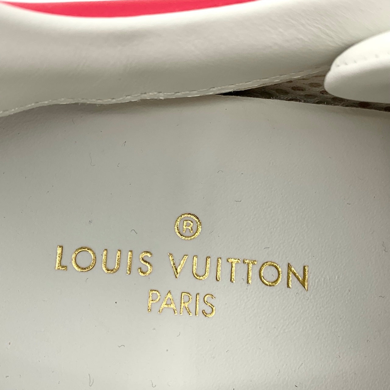 Louis Vuitton Logo Colorblock Lace-Up Sneakers