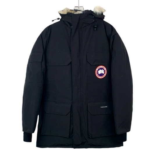 Canada Goose Expedition Series Black Hooded Down Parka