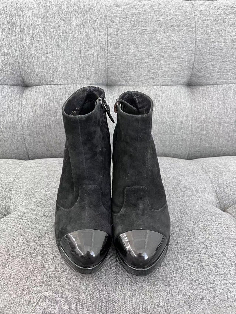 Thom Browne black pebbled leather loafers