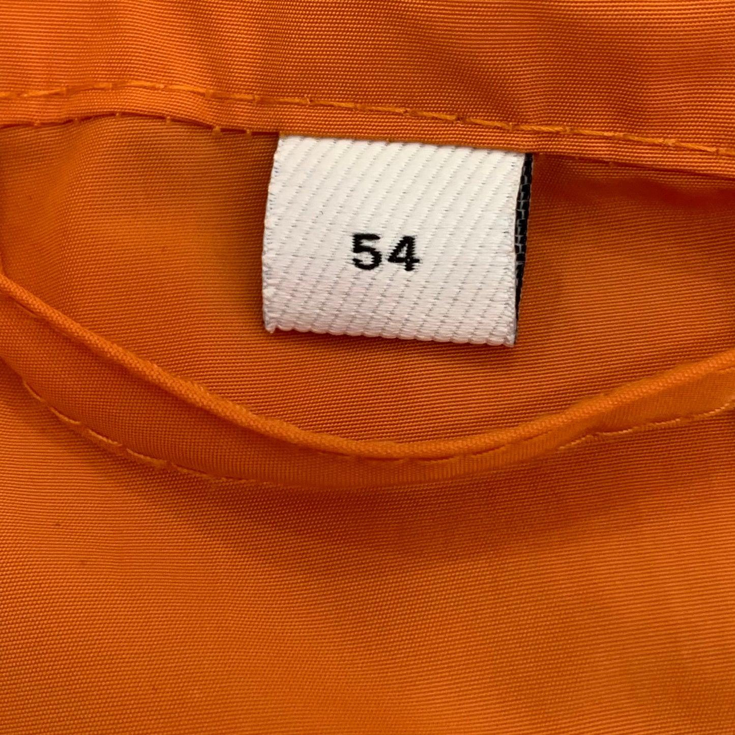 Burberry orange hooded jacket with letter print