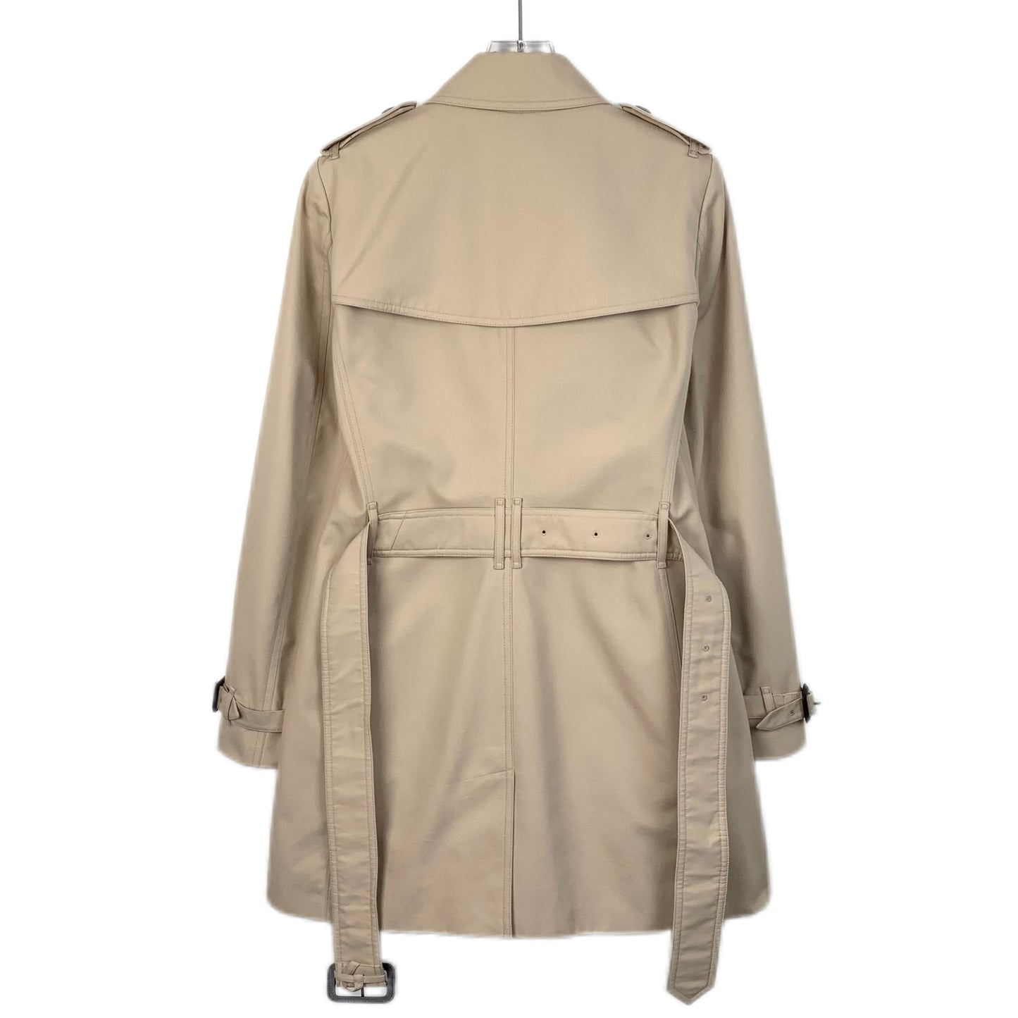 Burberry Brown Belted Cotton Trench Coat