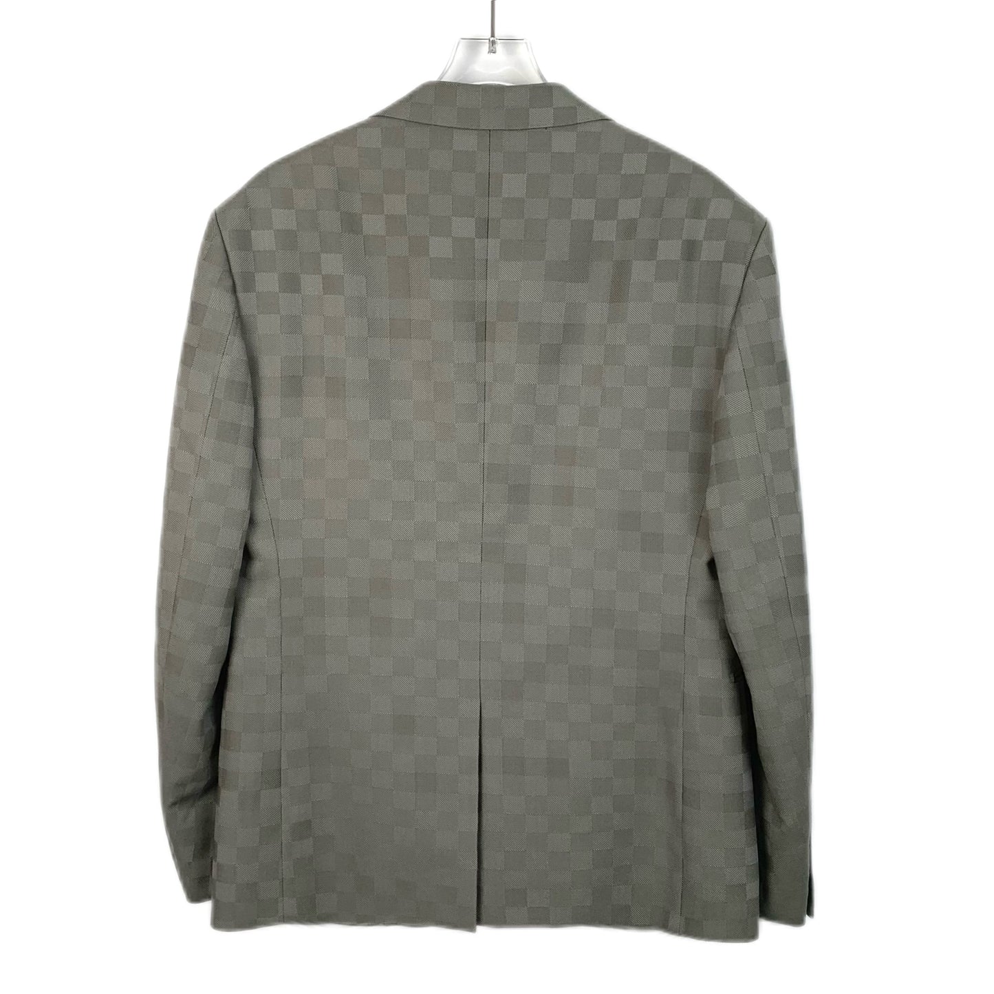 Louis Vuitton x Pharrell 2024 New Gray Checkered Long-Sleeve Blazer