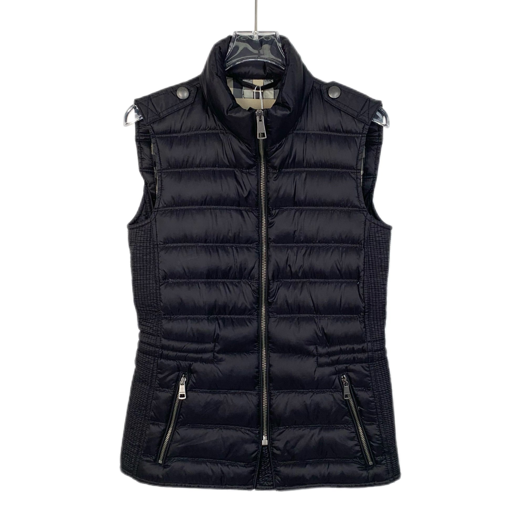 Burberry Brit Black Zip-Up Down Vest