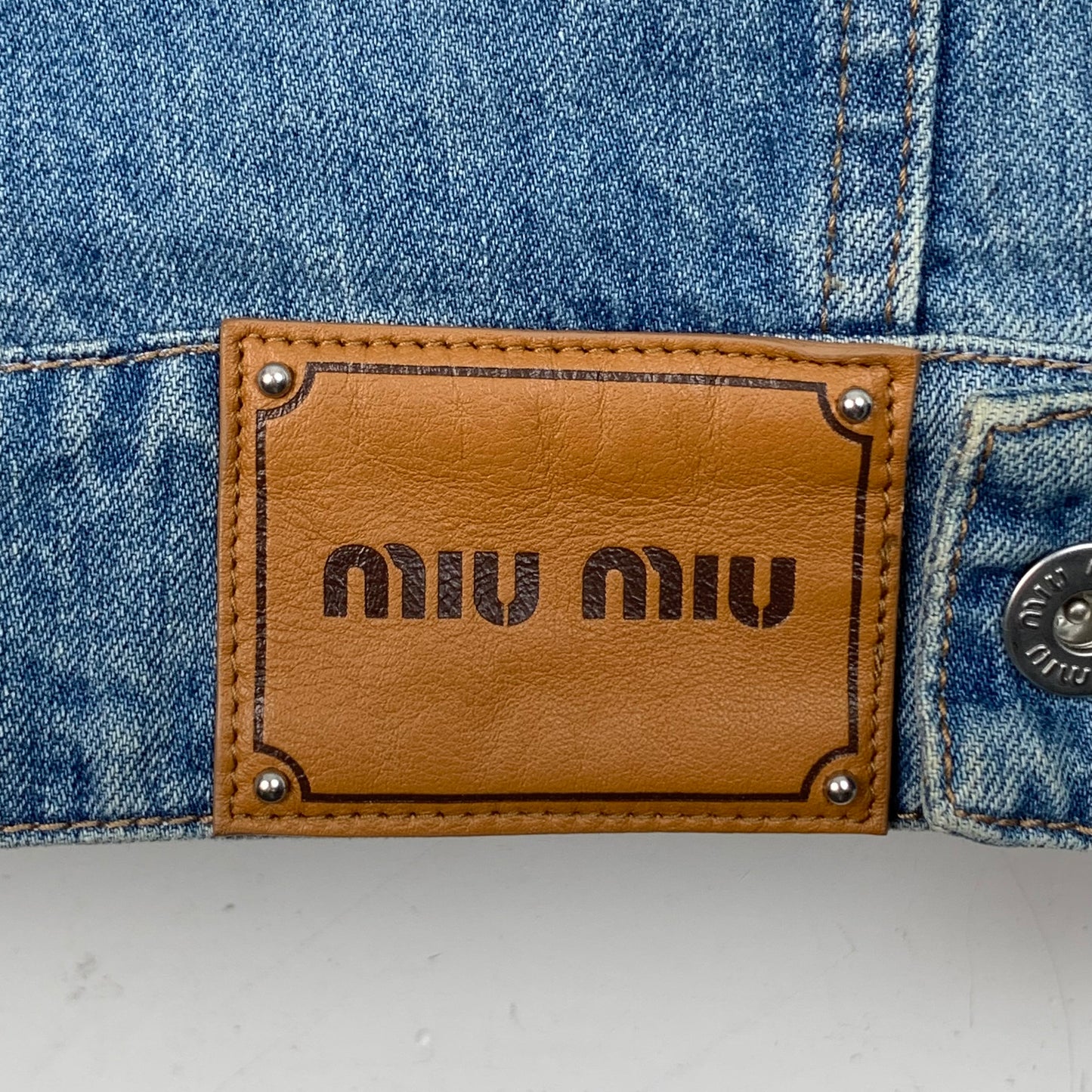 MiuMiu Blue Denim Jacket