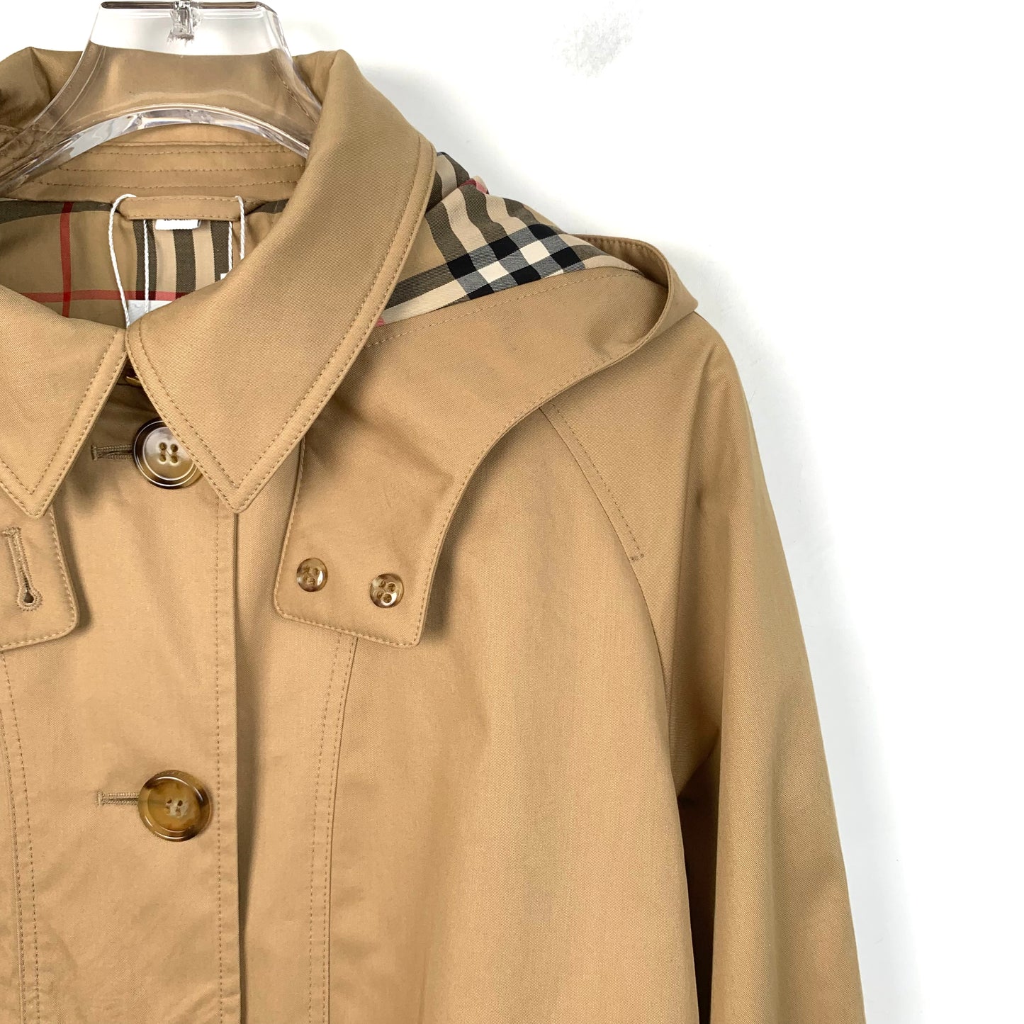 Burberry Brown Belted Trench Coat