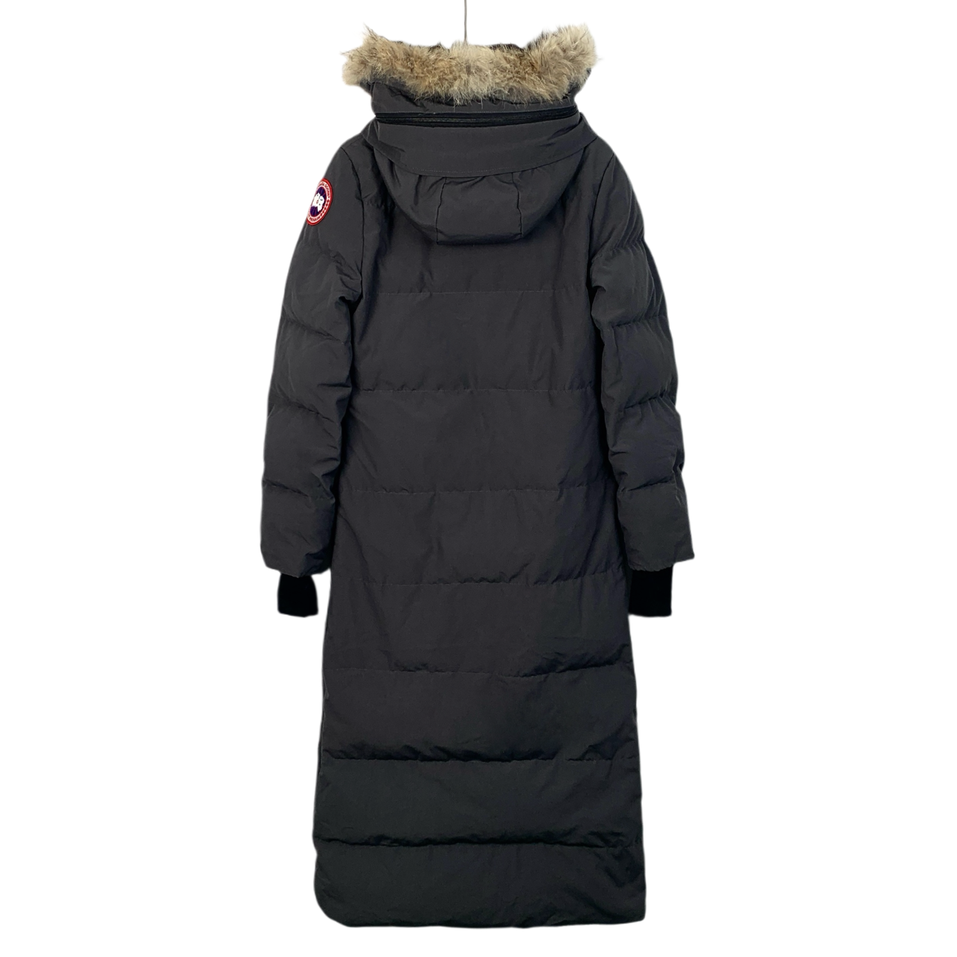 Canada Goose Black Hooded Down Jacket