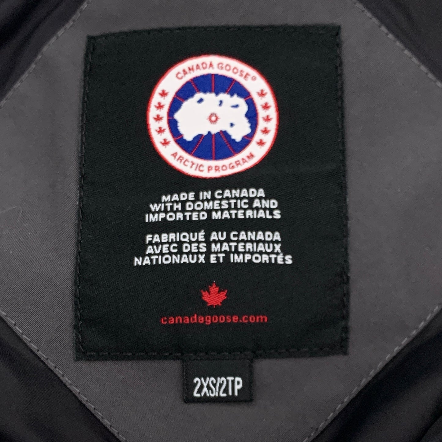 Canada Goose Black Hooded Down Jacket