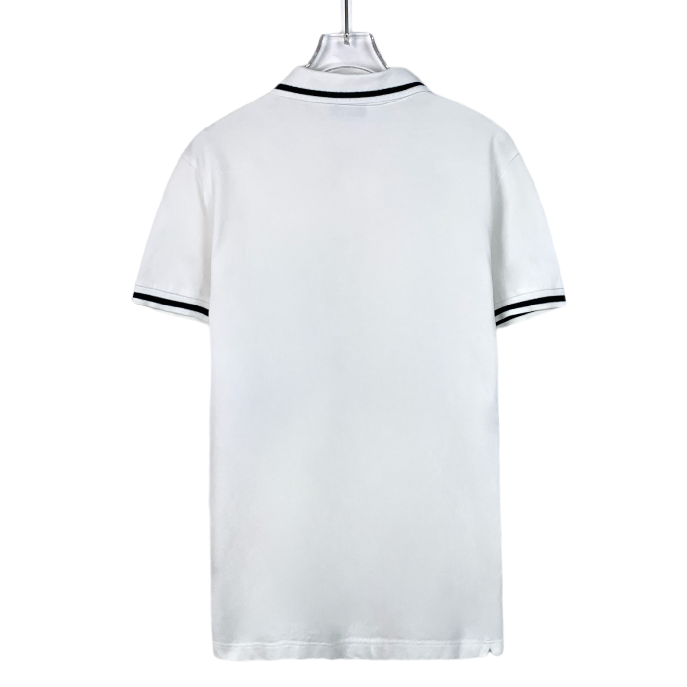 Dior White Cotton Polo Shirt