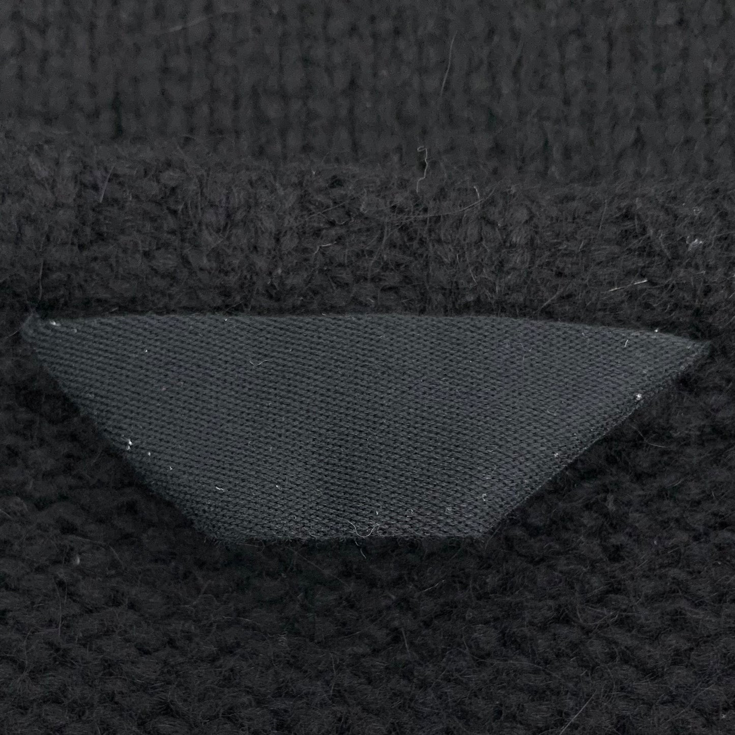 Moncler 1952 Collection Black Logo Patch Intarsia Crewneck Knit Sweater