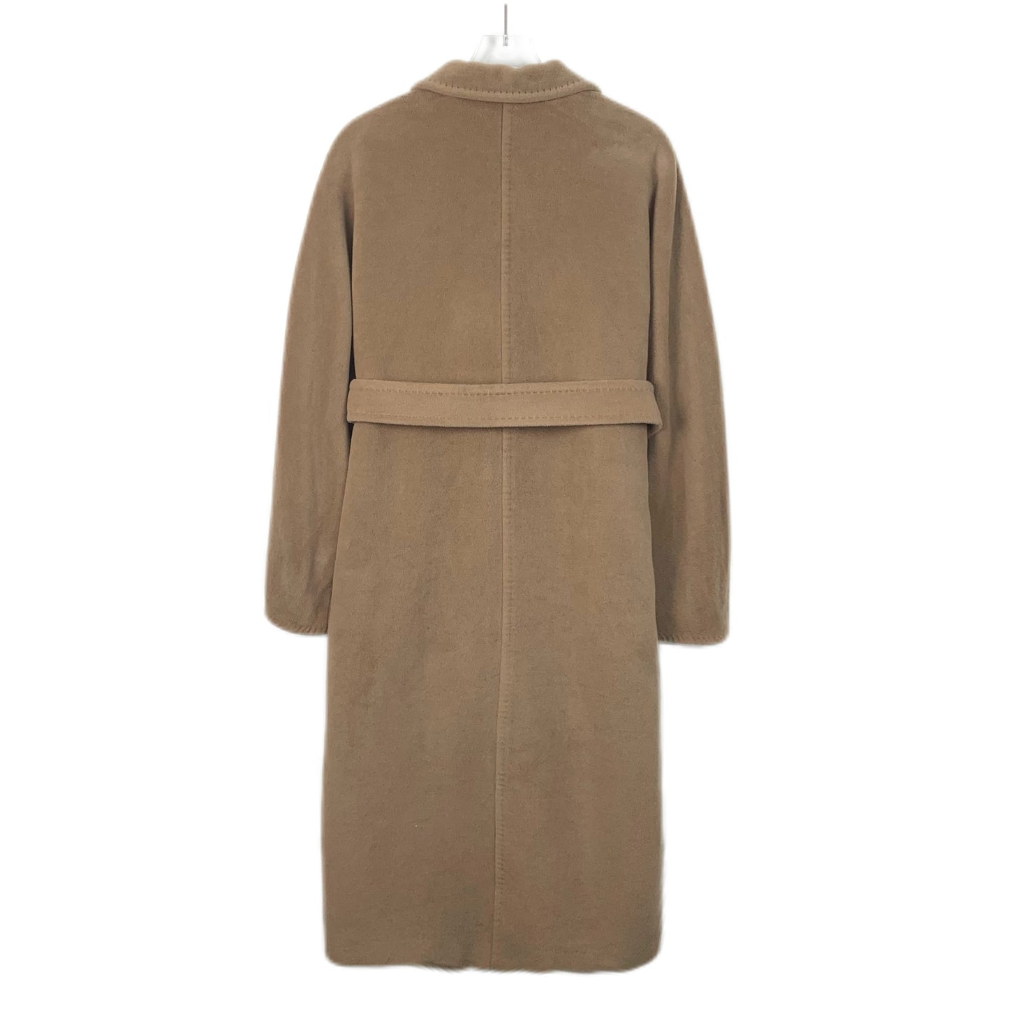 Max Mara 101801 Series Brown Wool Double-Breasted Coat