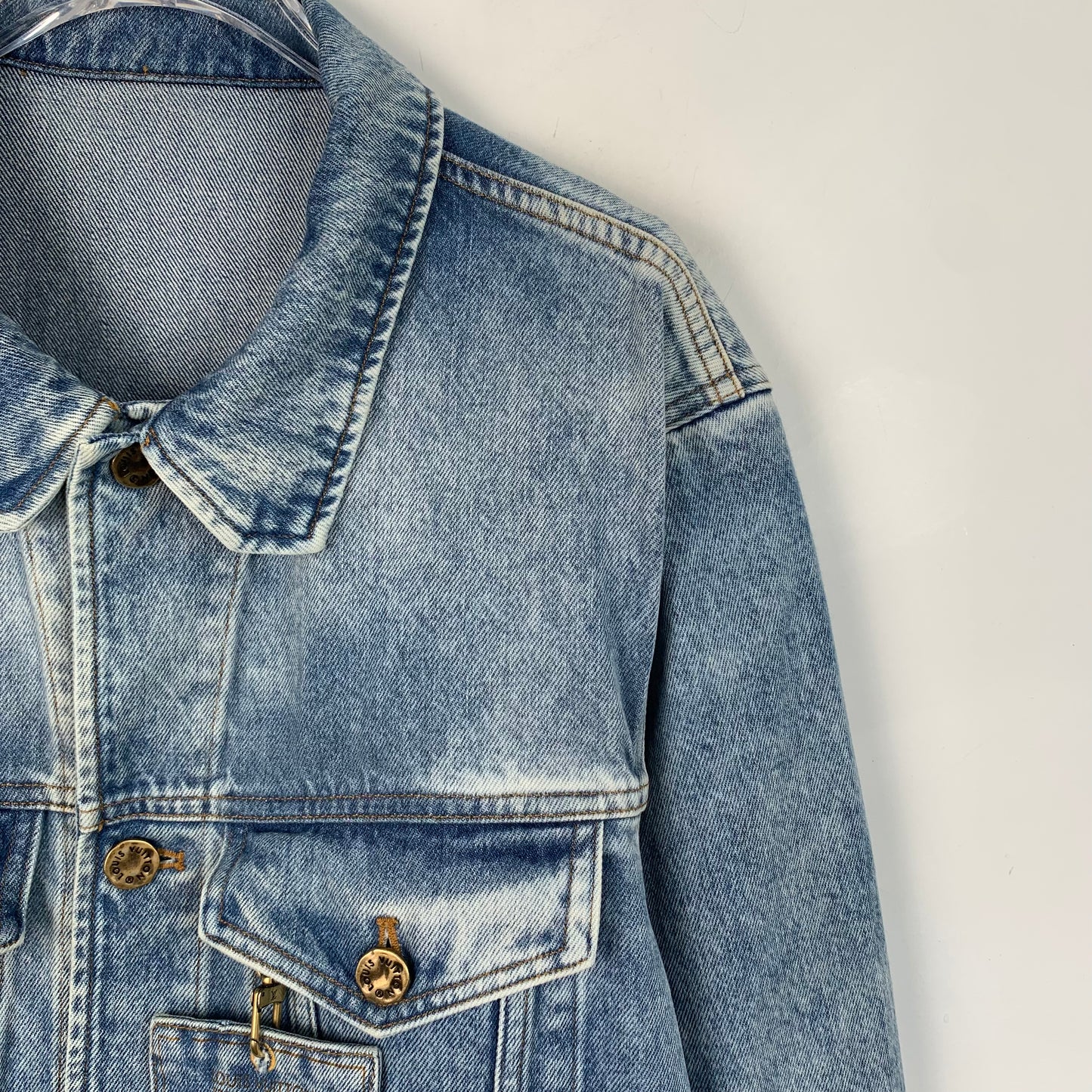 Louis Vuitton 2023 Blue Cotton Denim Jacket