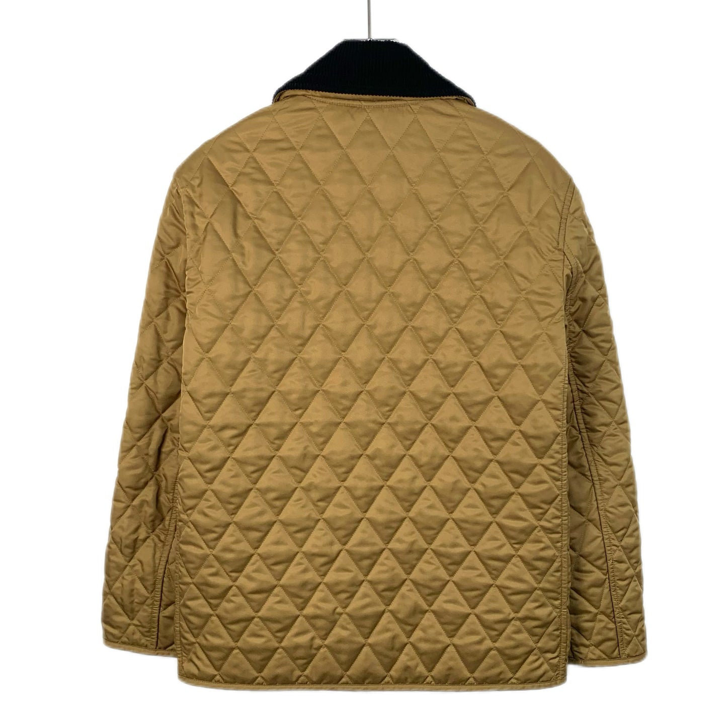 Burberry Brown Diamond Quilted Cotton Single-Breasted Jacket