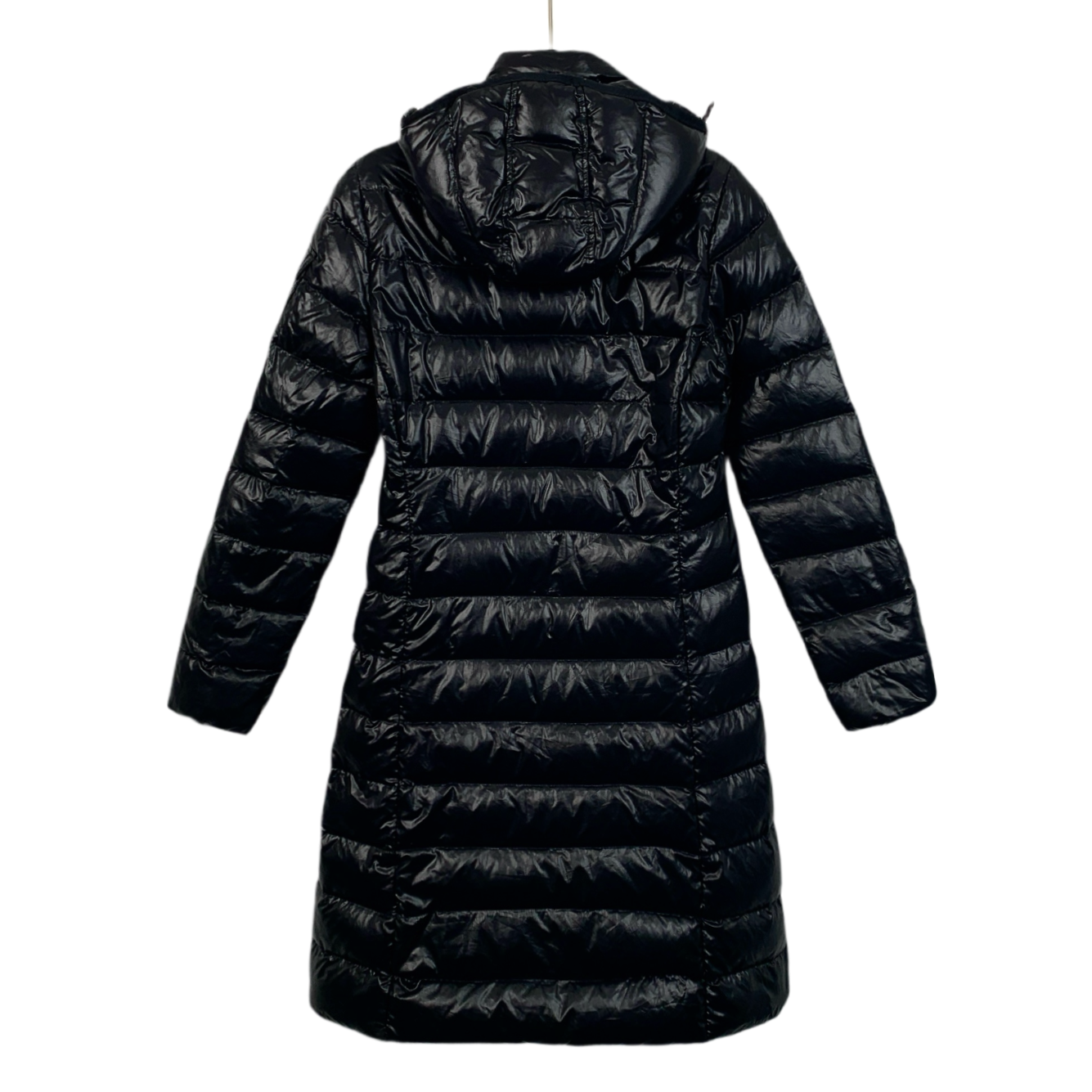 Moncler Moka Series Black Quilted Hooded Down Jacket