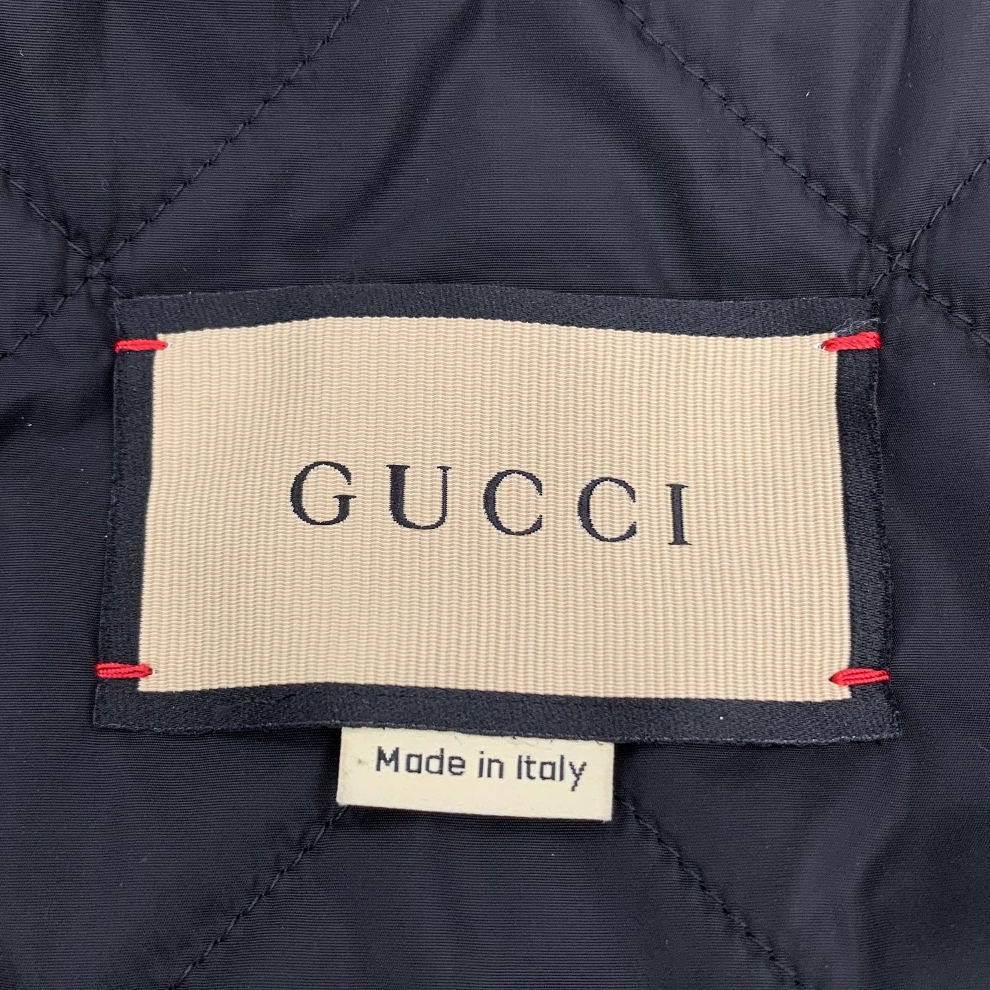 Gucci 2023 Black Monogram Print Hooded Drawstring Zip Jacket