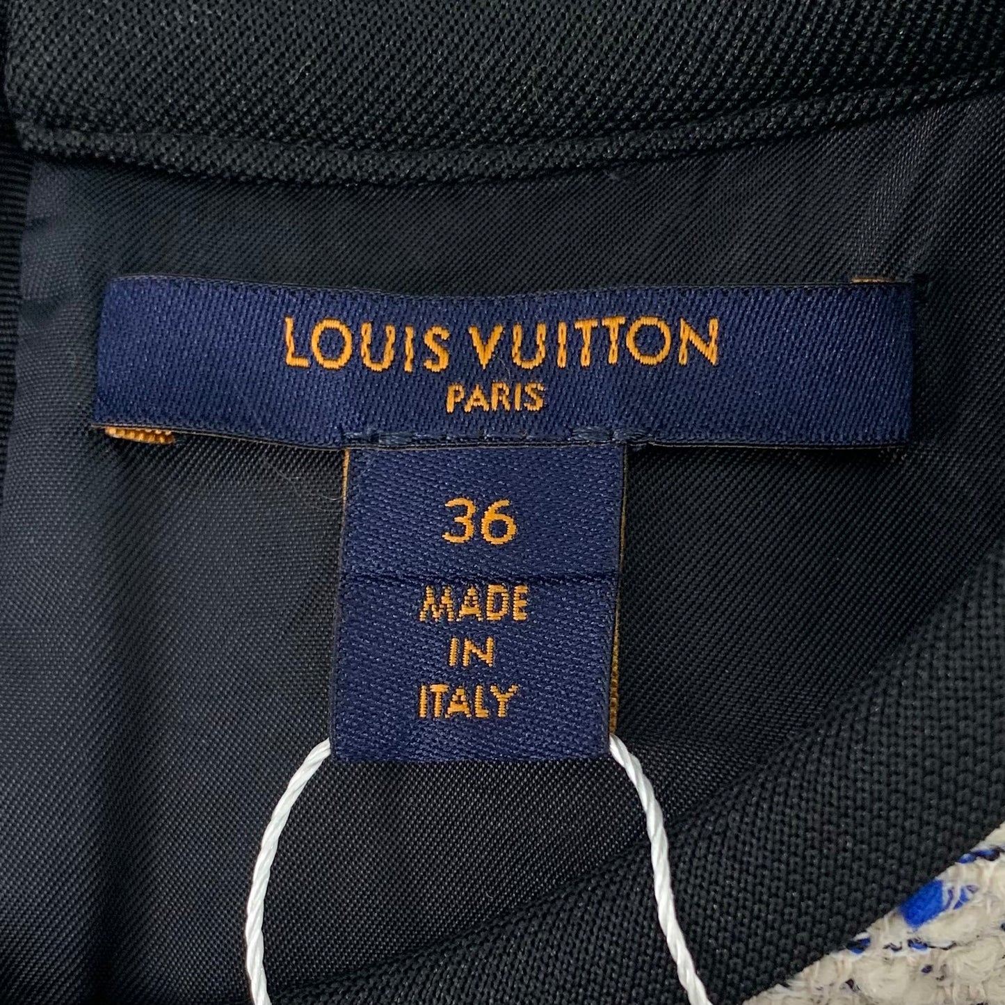 Louis Vuitton Colorblock Monogram Jacquard Sleeveless Dress with Belt