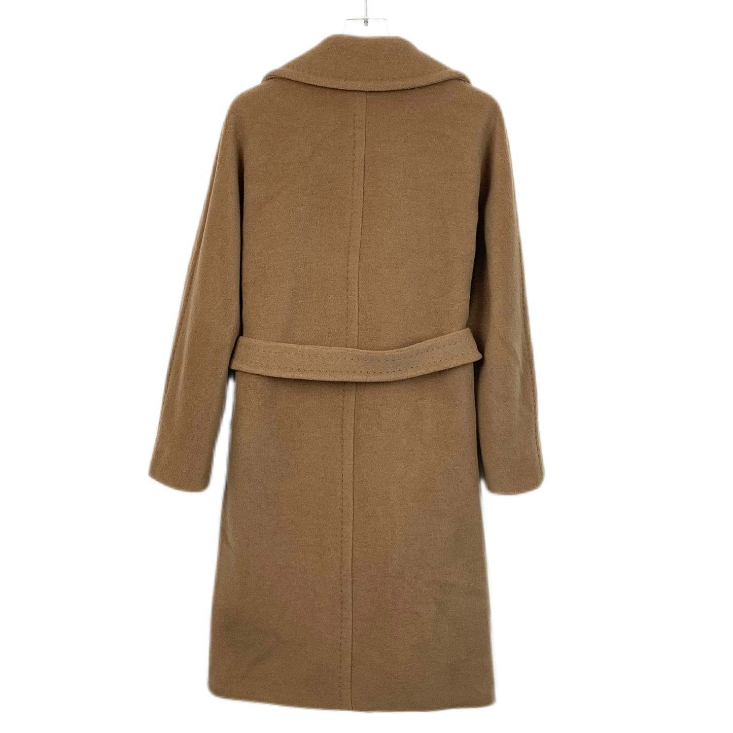 MaxMara Brown Camel Hair Double-Breasted Coat