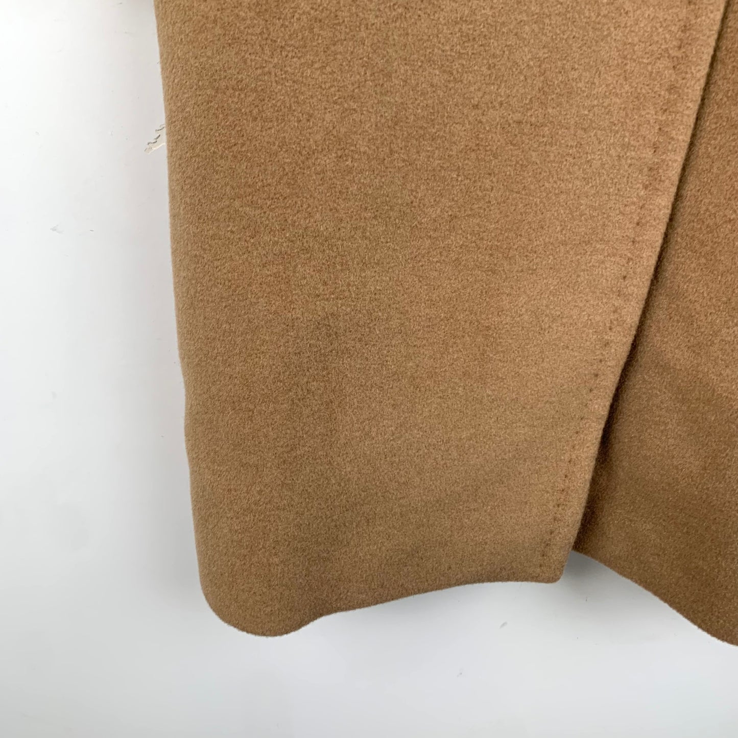 MaxMara Brown Camel Hair Double-Breasted Coat