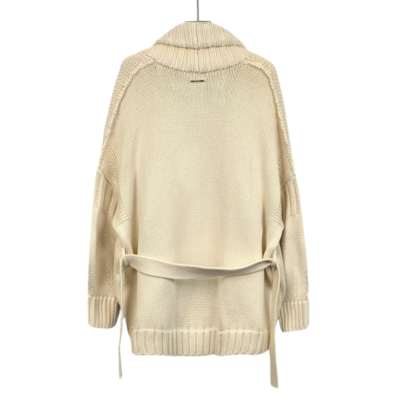 Burberry Beige Wool Knit Cardigan