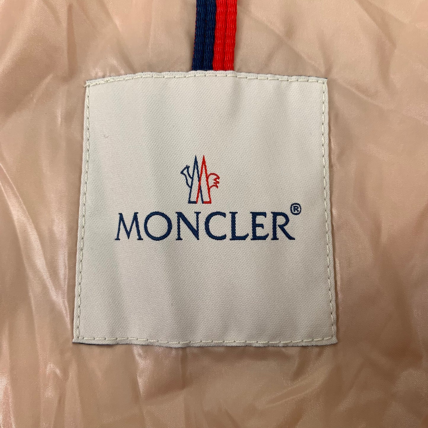 Moncler Bady Series Nude Quilted Hooded Down Jacket