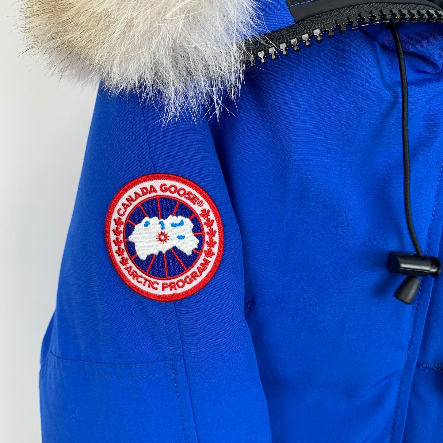 Canada Goose Chilliwack Series Blue Hooded Down Jacket