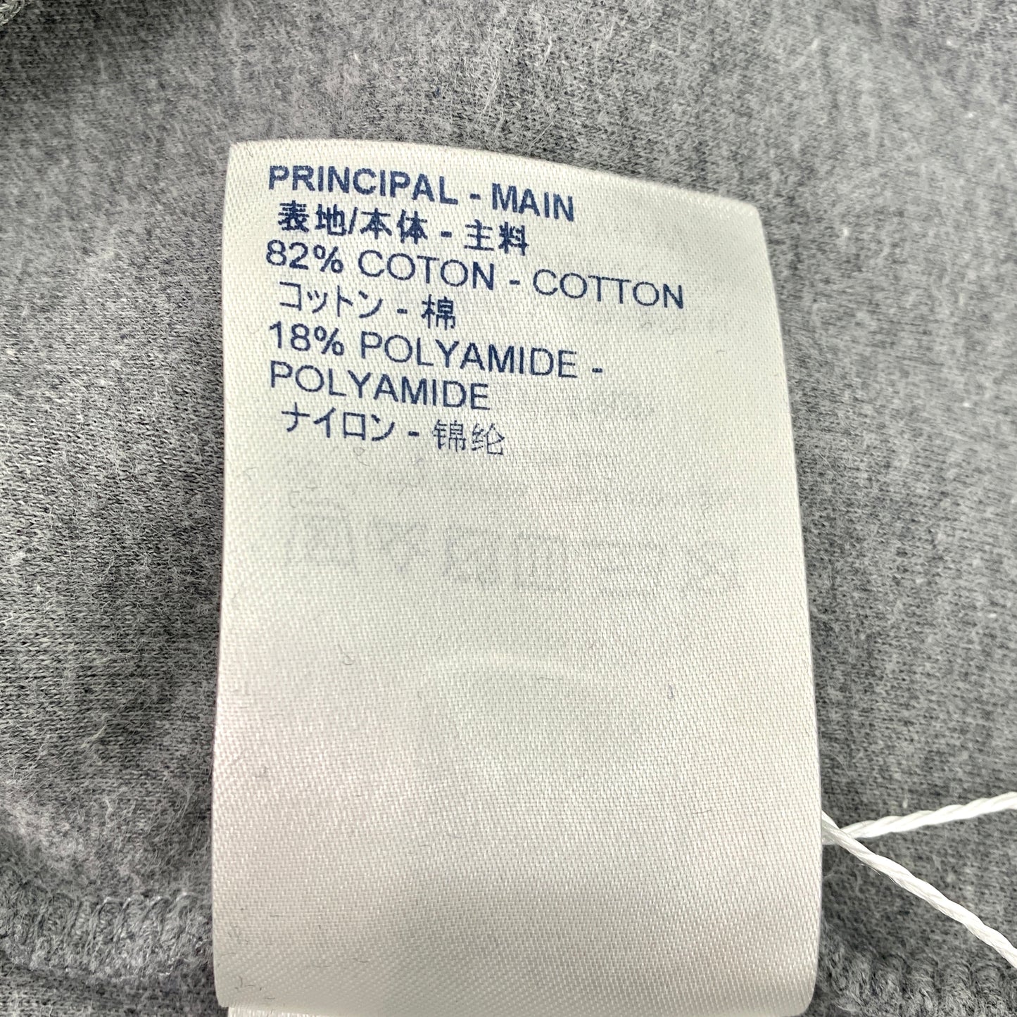 Louis Vuitton Gray Cotton Crewneck Sweatshirt