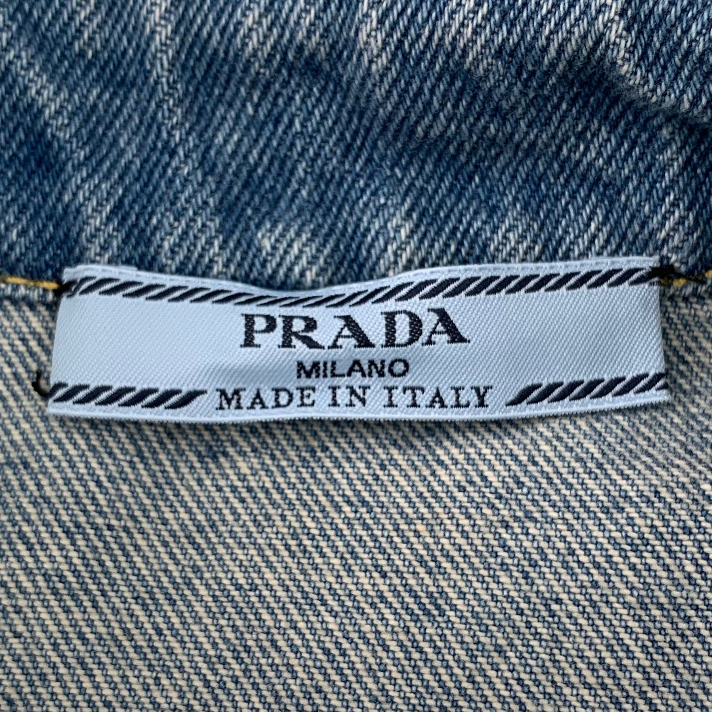 Prada 2022 Blue Cotton Short-Sleeve Shirt