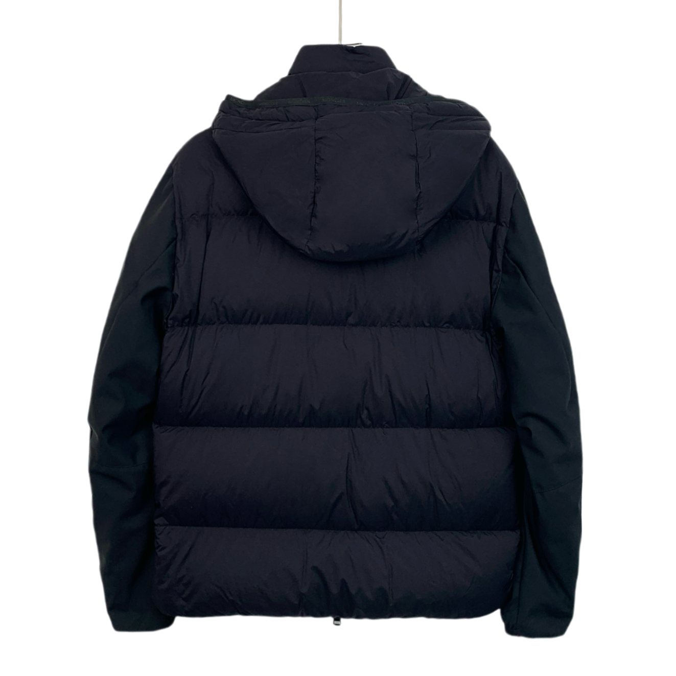 Moncler Aletschhorn Series Black Hooded Zip-Up Down Jacket