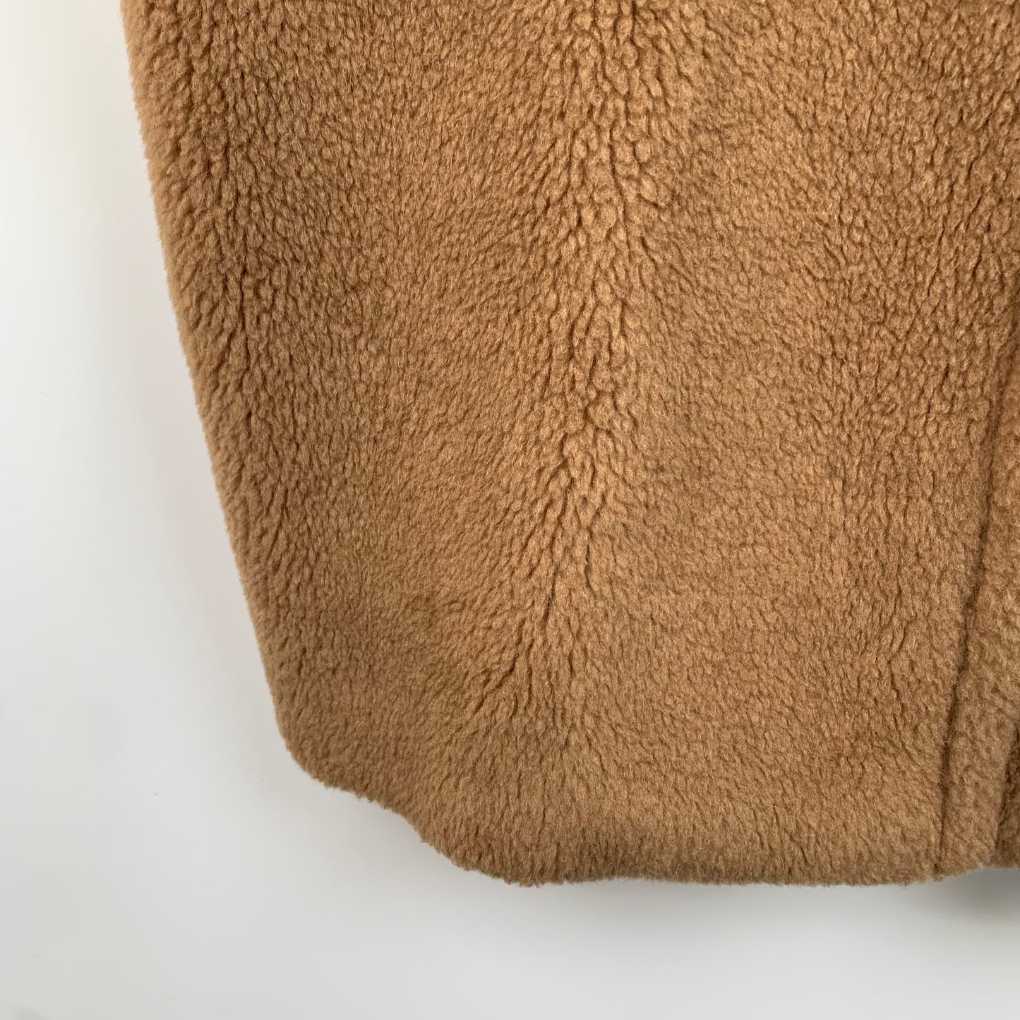 MaxMara Teddy Series Brown Camel Hair Coat