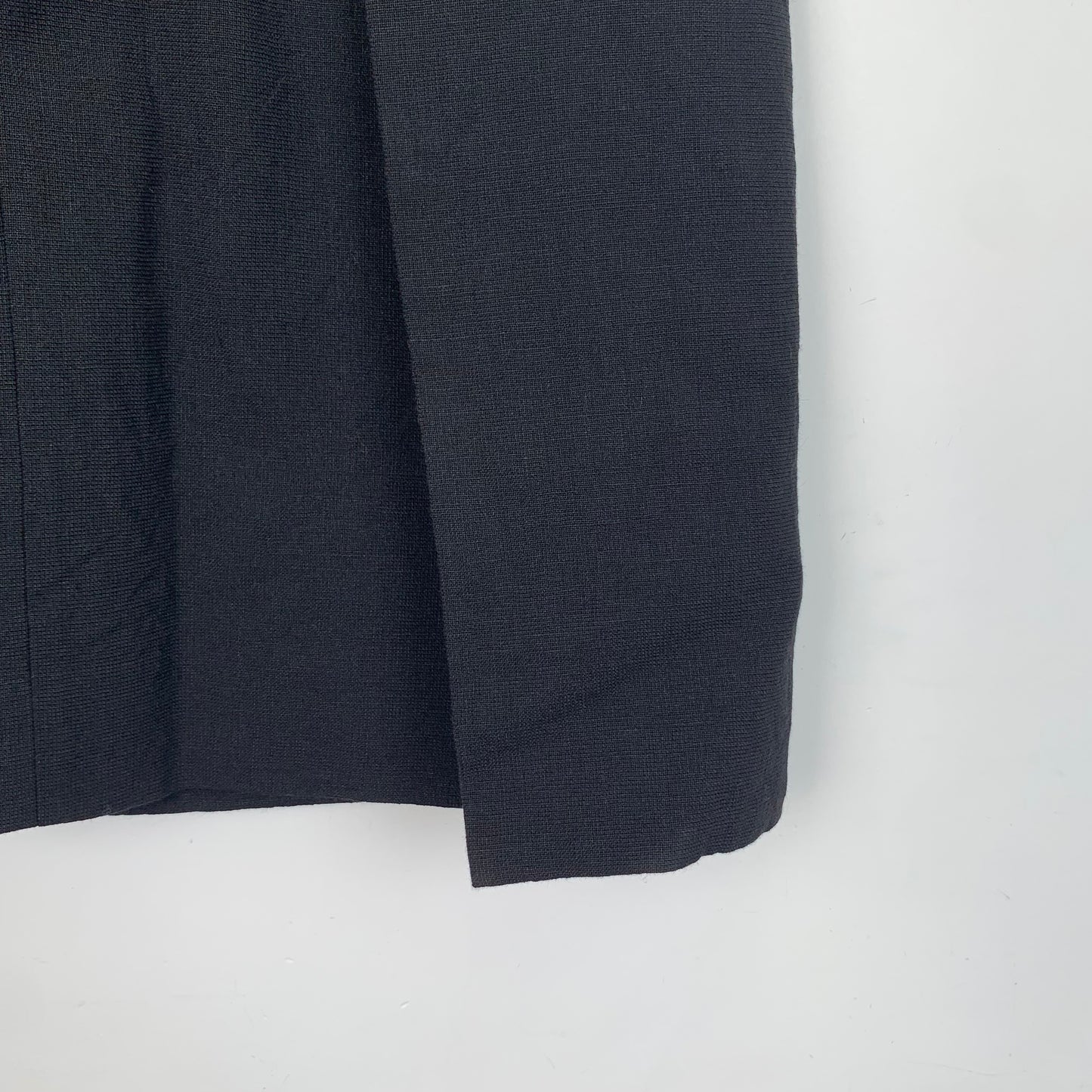 Louis Vuitton Black Monogram Linen Casual Skirt