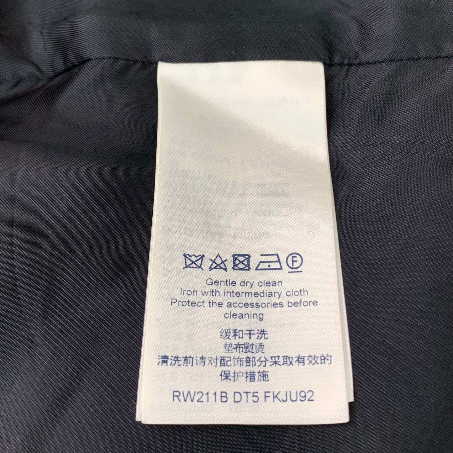 Louis Vuitton Black Monogram Linen Casual Skirt