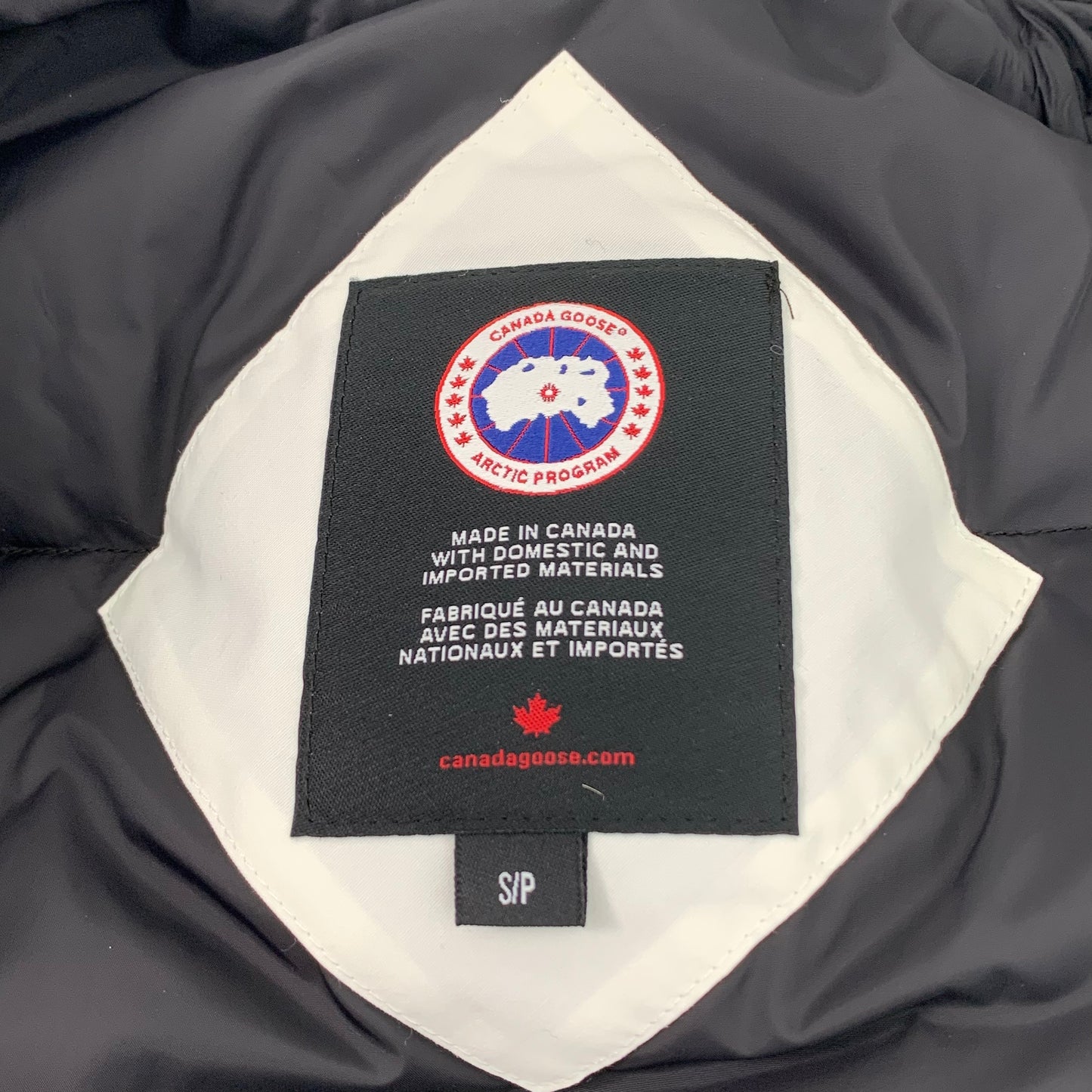 Canada Goose Expedition Series White Hooded Parka