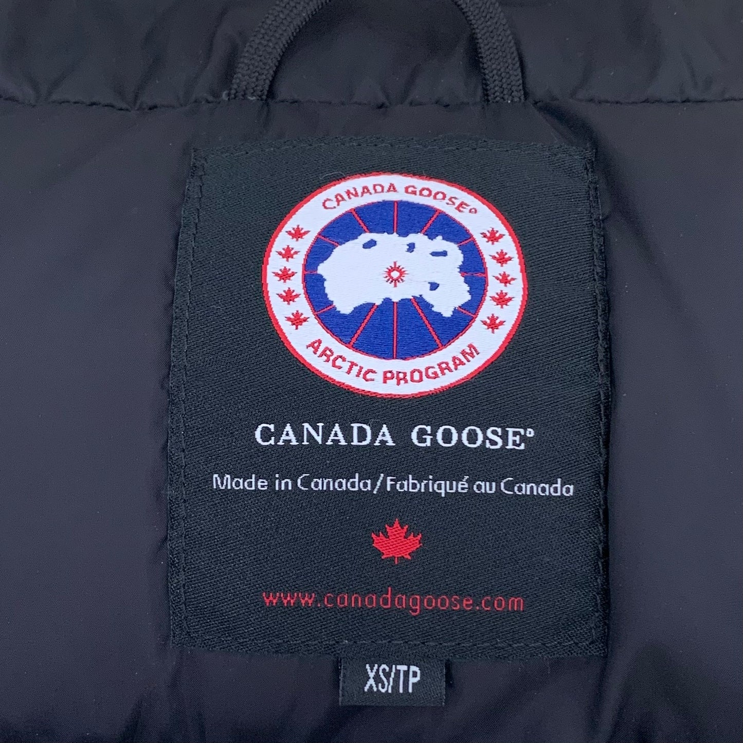 Canada Goose White Stand Collar Down Vest