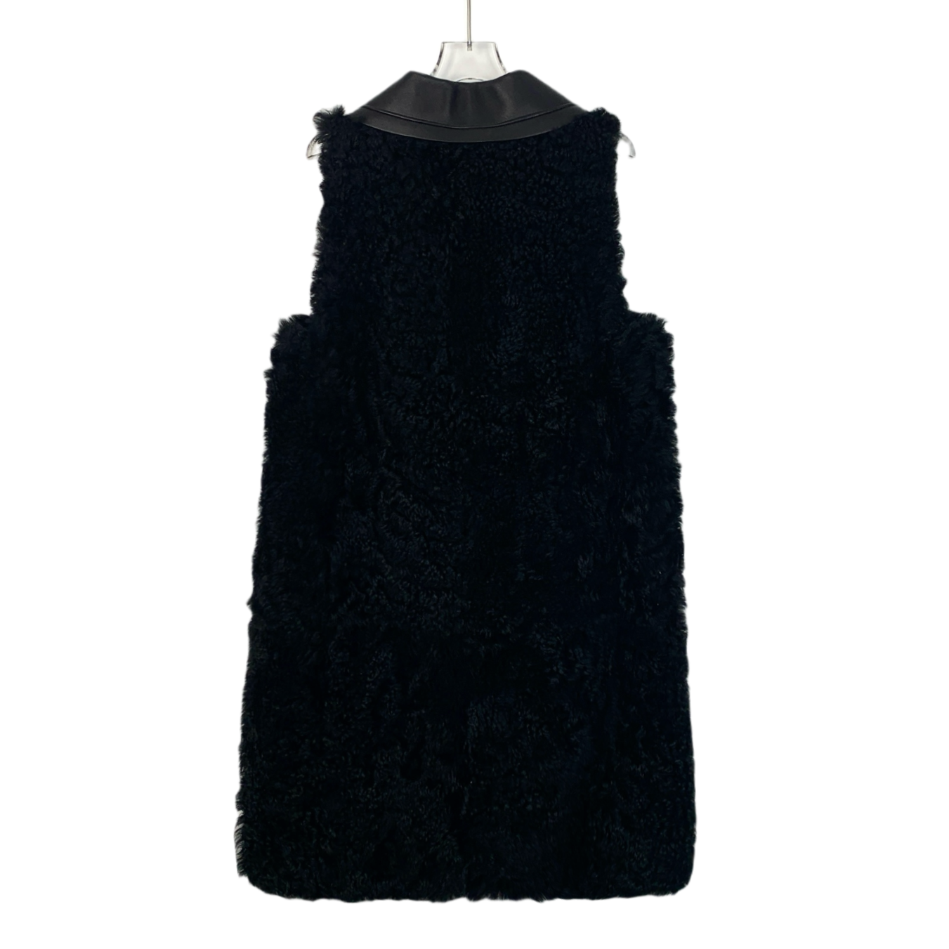 Fendi Black Shearling Vest