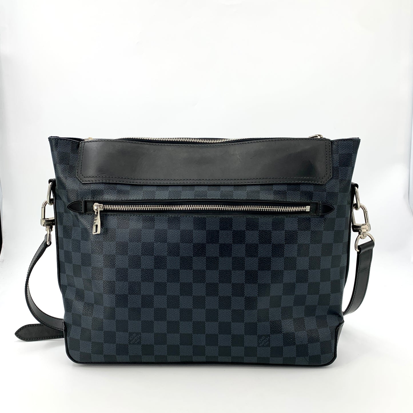 Louis Vuitton blue checkerboard shoulder bag crossbody bag