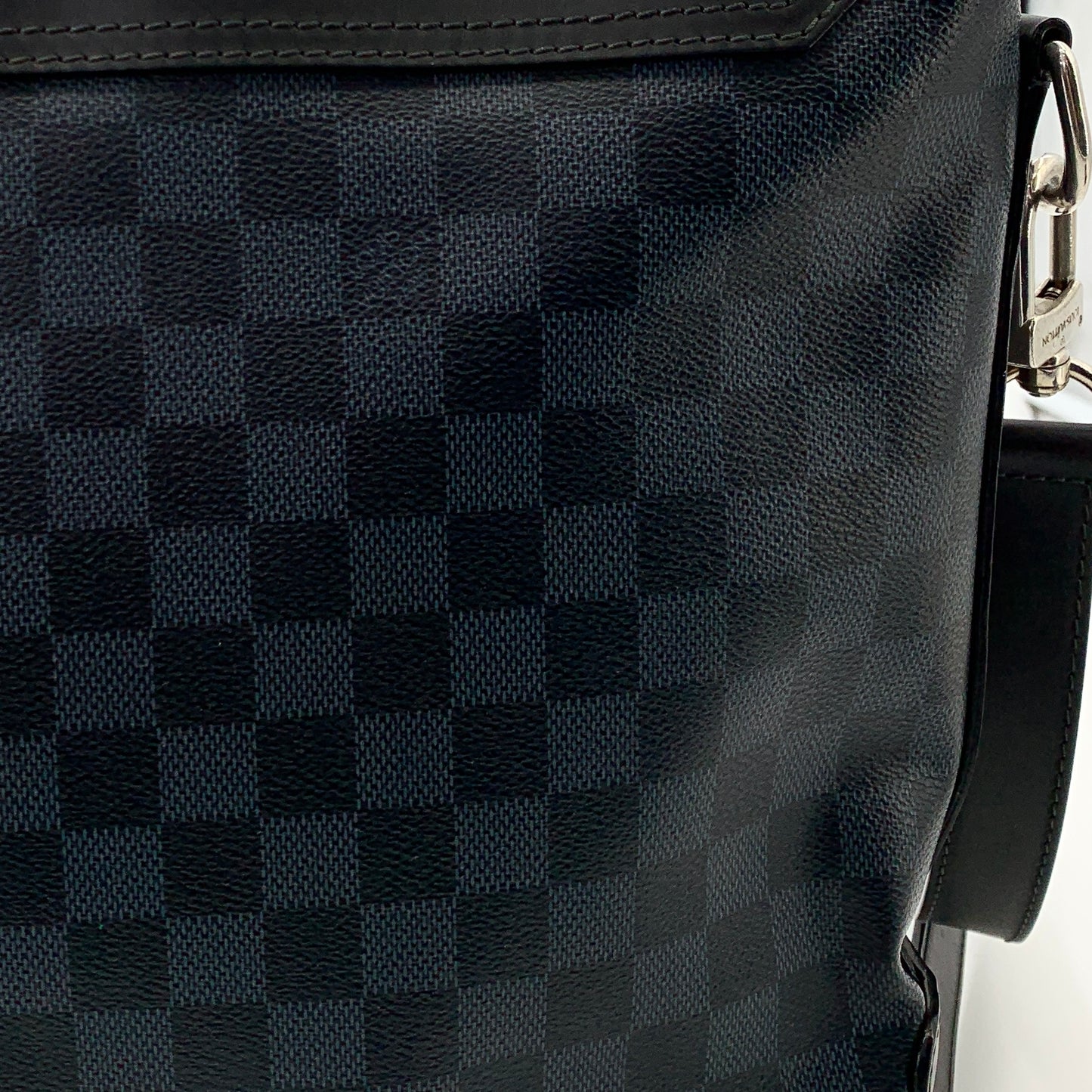 Louis Vuitton blue checkerboard shoulder bag crossbody bag