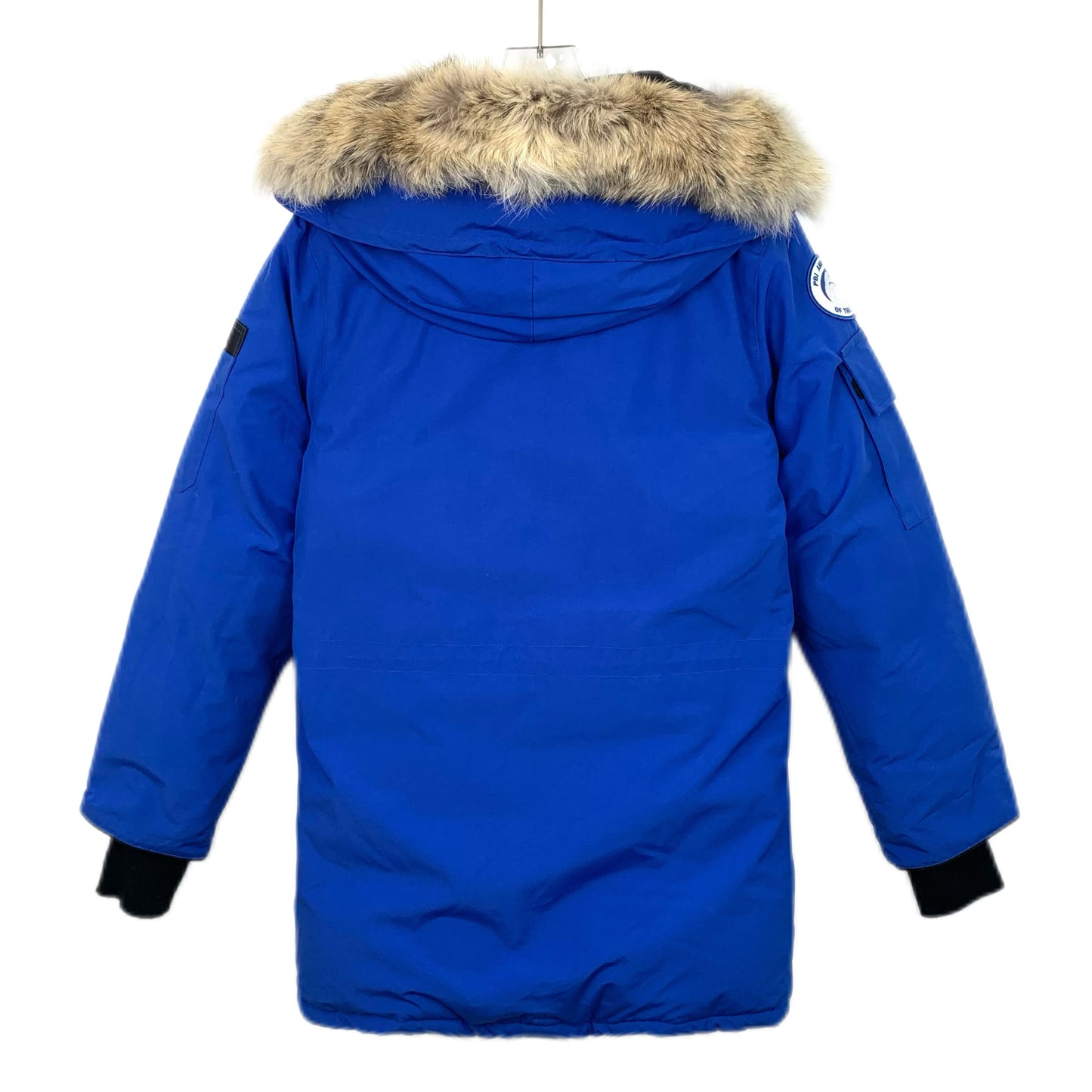 Canada Goose Blue Hooded Down Jacket