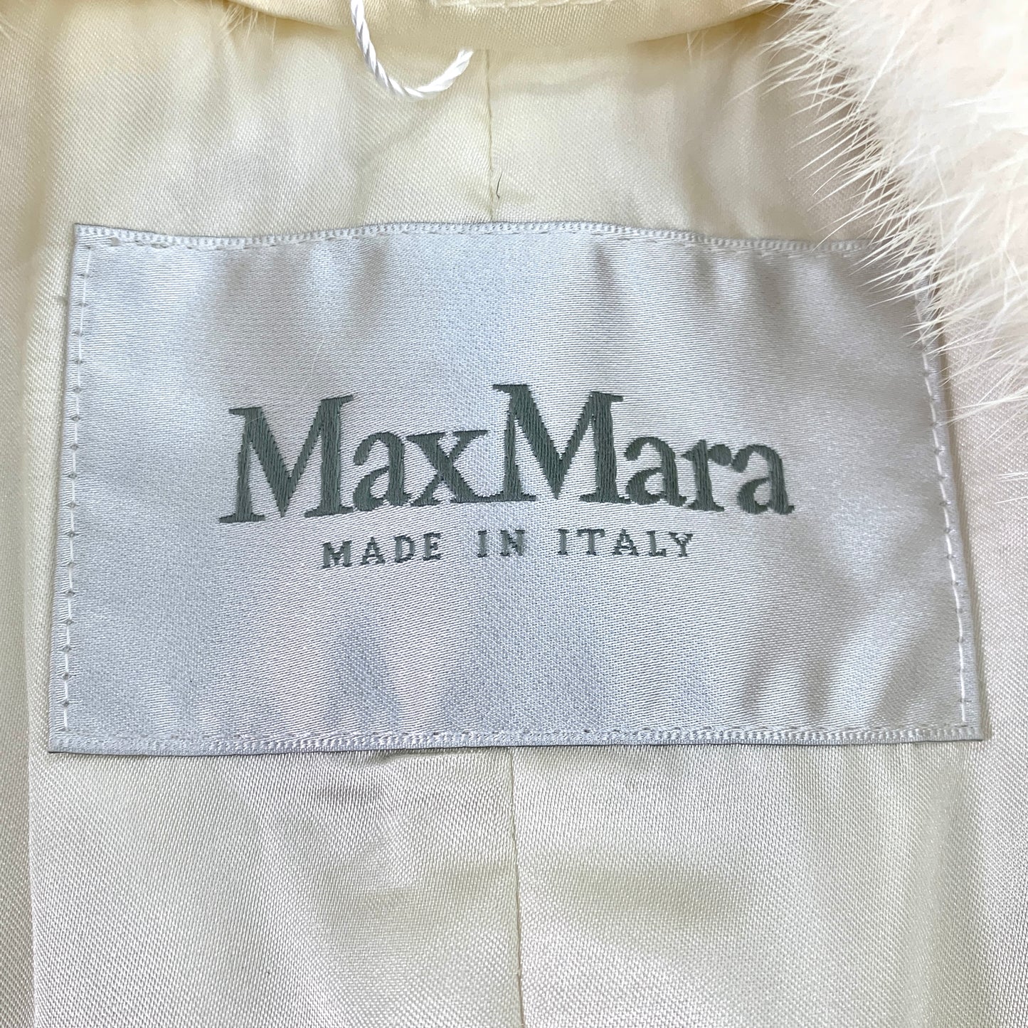 MaxMara Beige Cashmere Coat