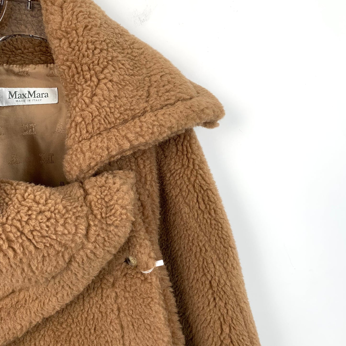 MaxMara Brown Teddy Camel Hair Cape