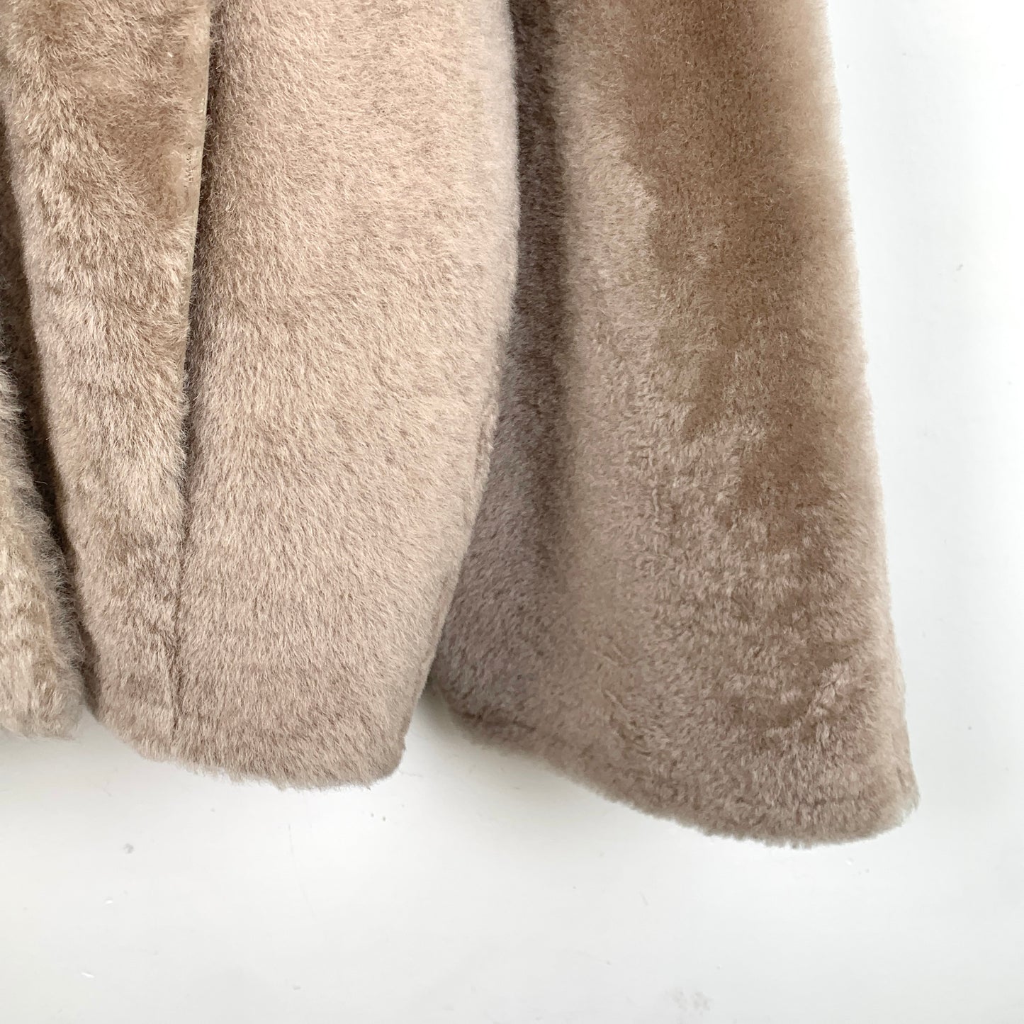 MaxMara Taupe Shearling Coat