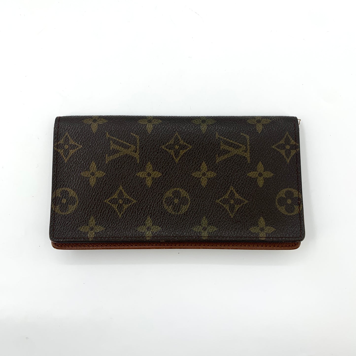 Louis Vuitton  Brown Monogram Folding Wallet