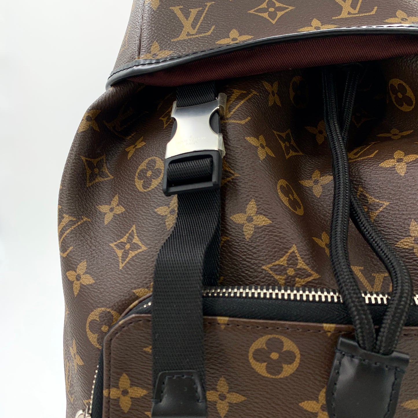 Louis Vuitton Brown Zack Monogram Leather Backpack