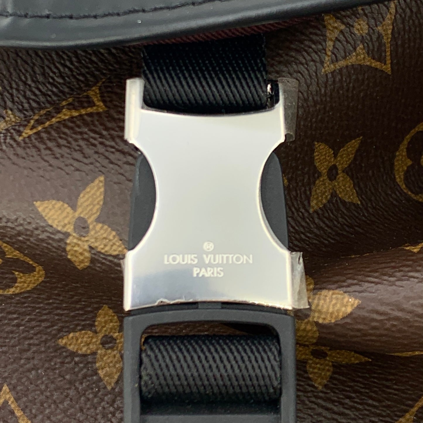 Louis Vuitton Brown Zack Monogram Leather Backpack